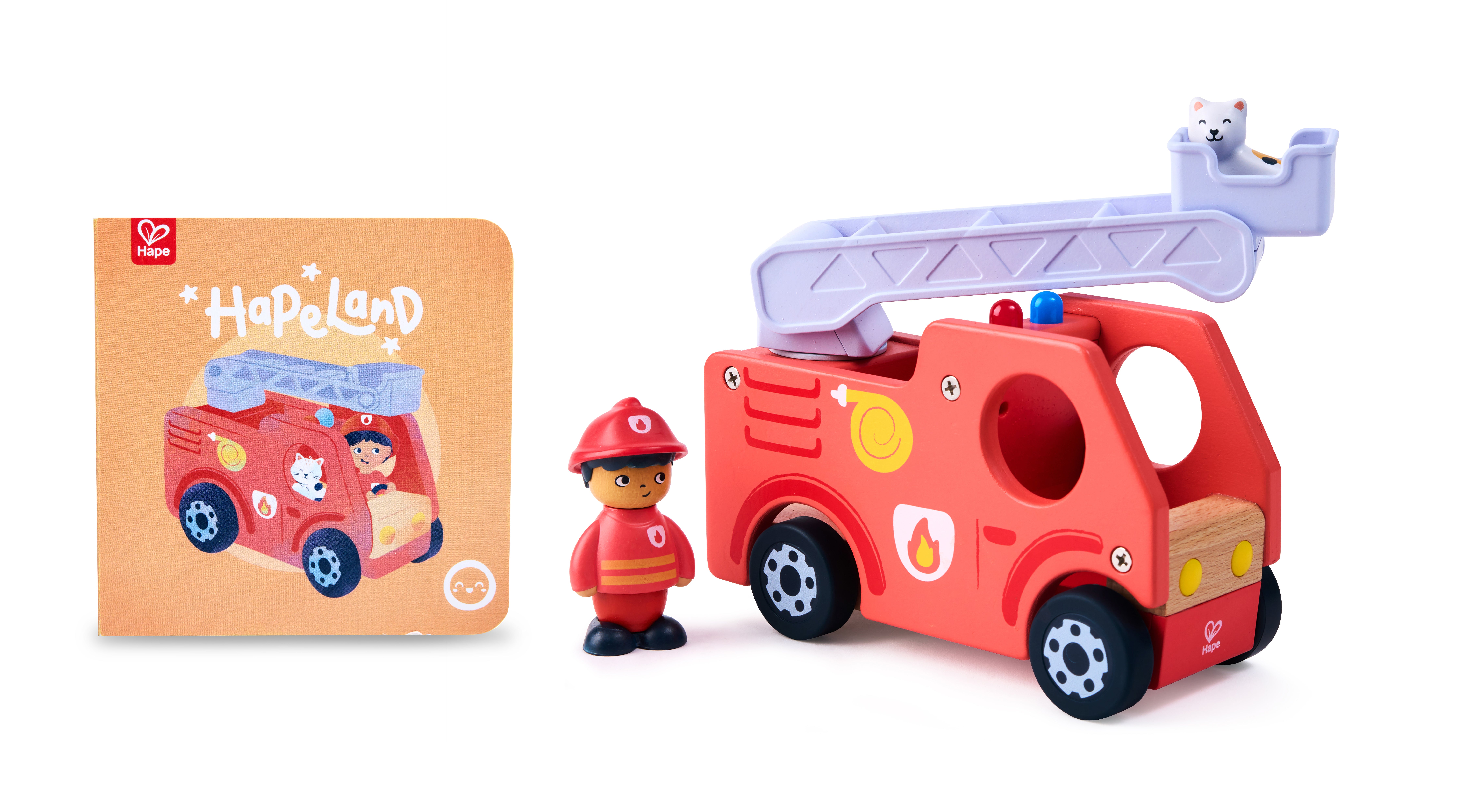 Hape The Roaring Fire Truck M Lyd