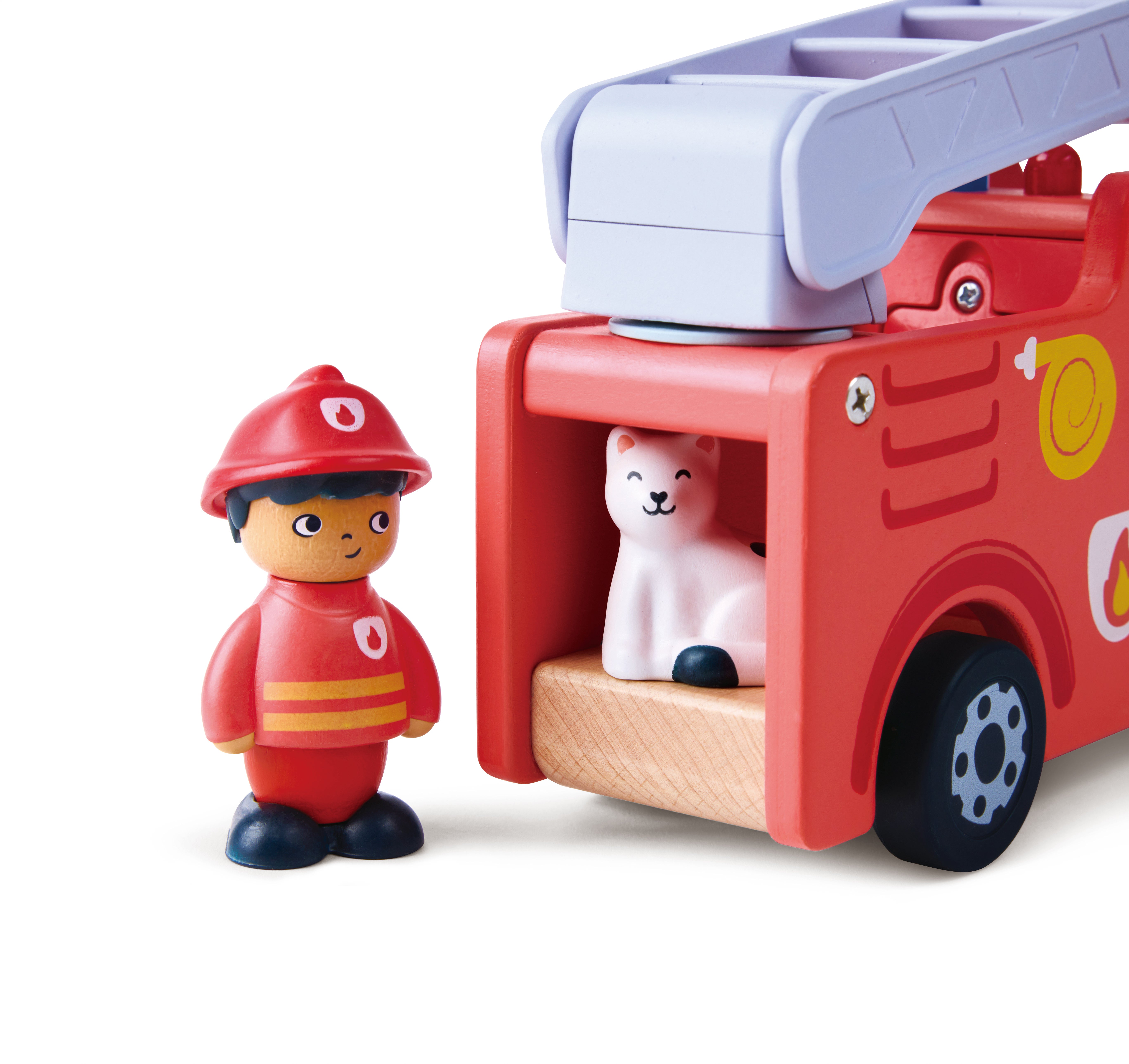 Hape The Roaring Fire Truck M Lyd