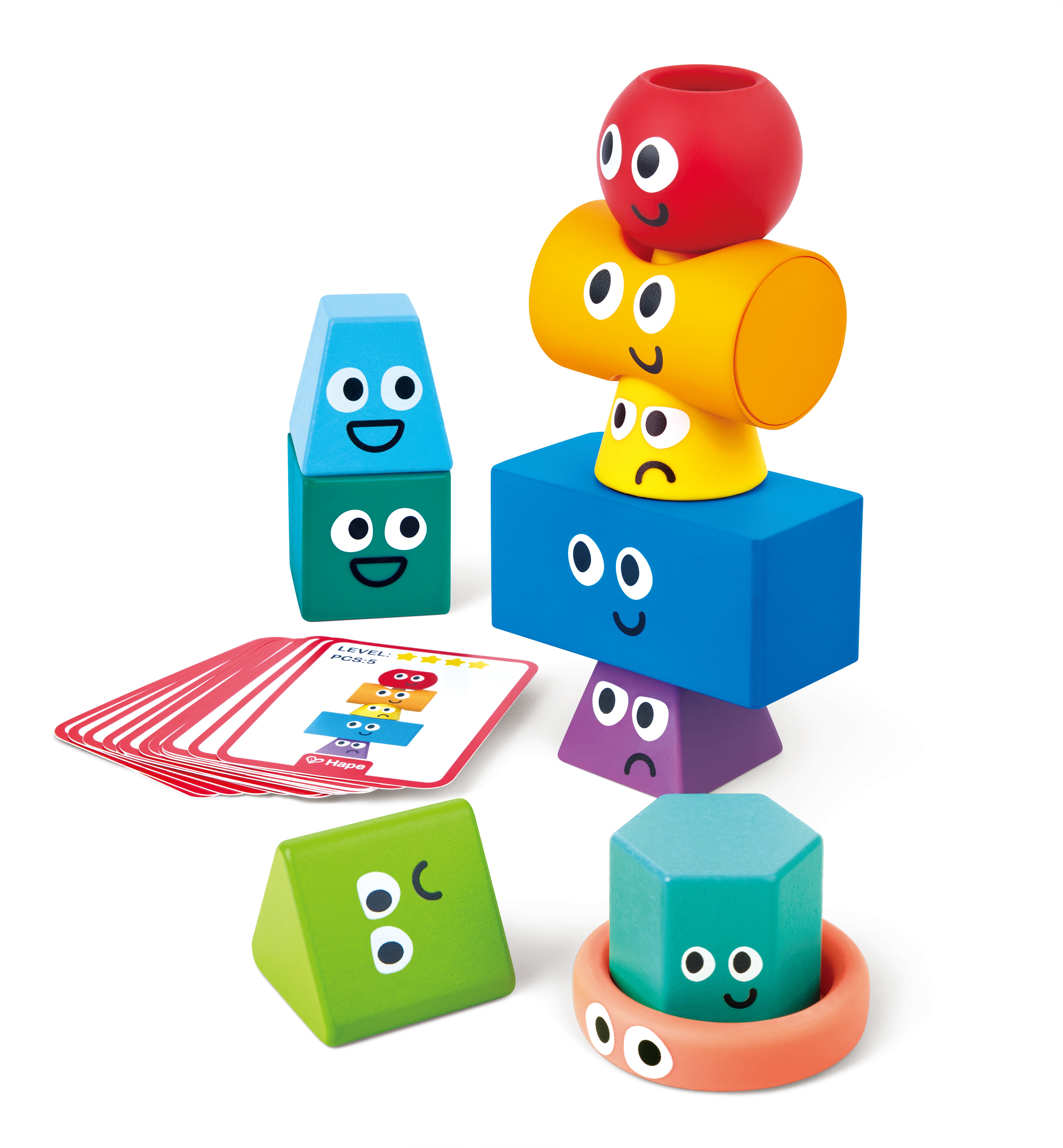 Hape Geometric Stacking Tower