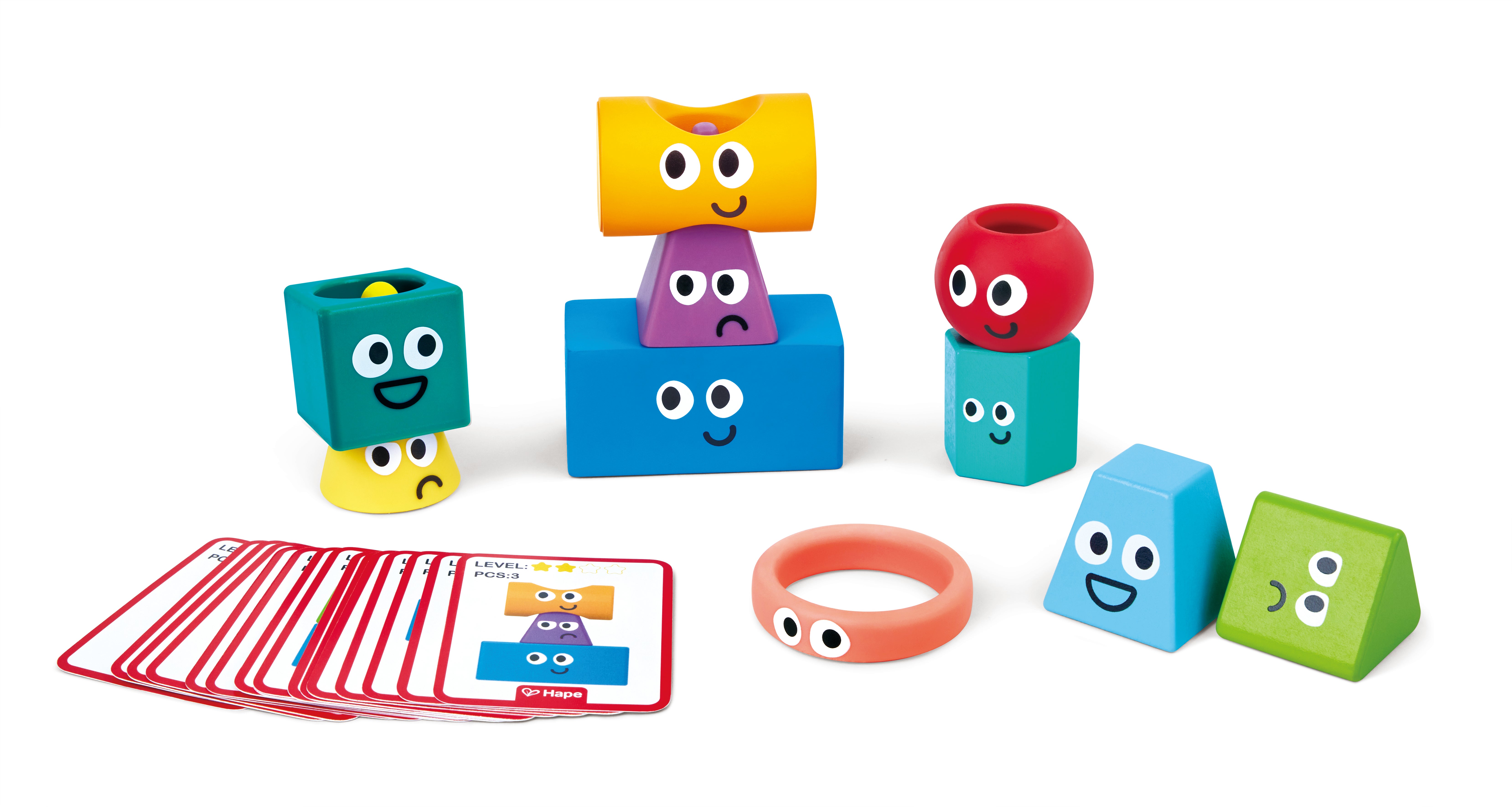 Hape Geometric Stacking Tower