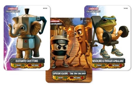 Samlekort Brainrot 5 Pack Ass