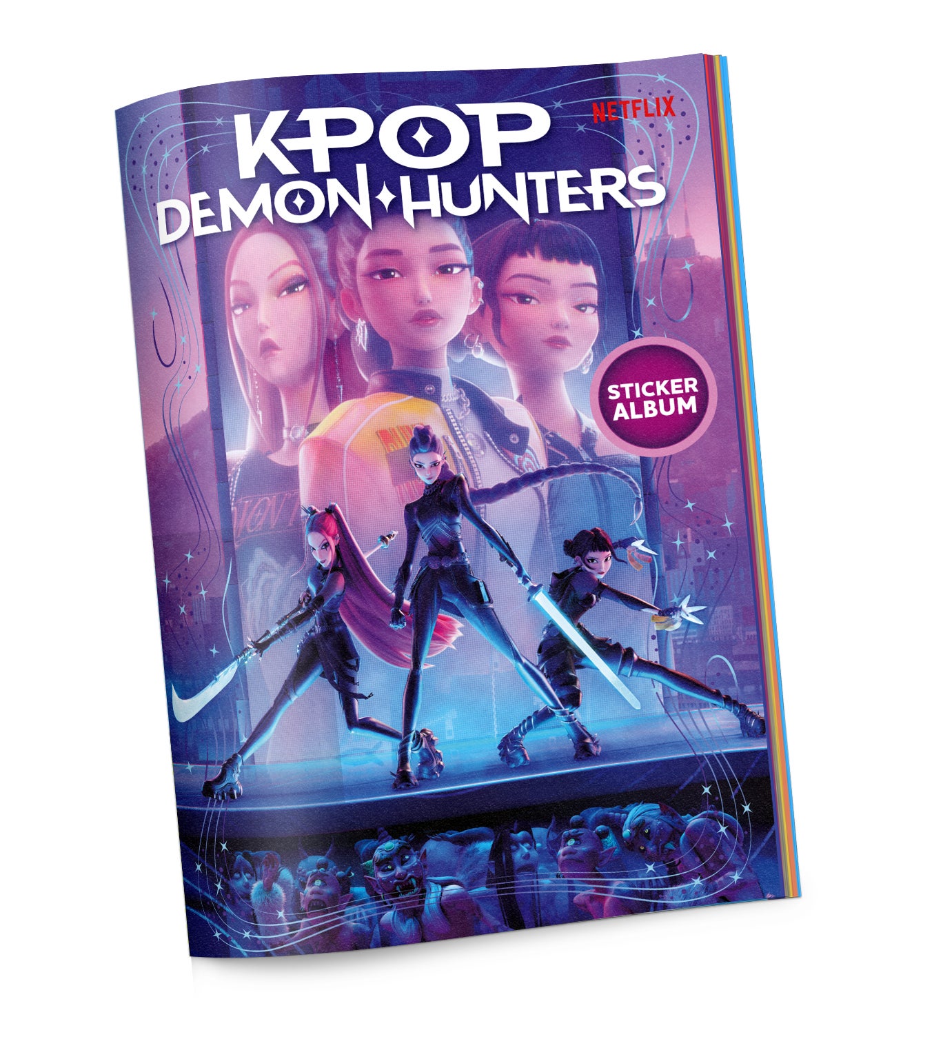 Stickeralbum K-Pop Demon Hunters M 2 Blind Bags