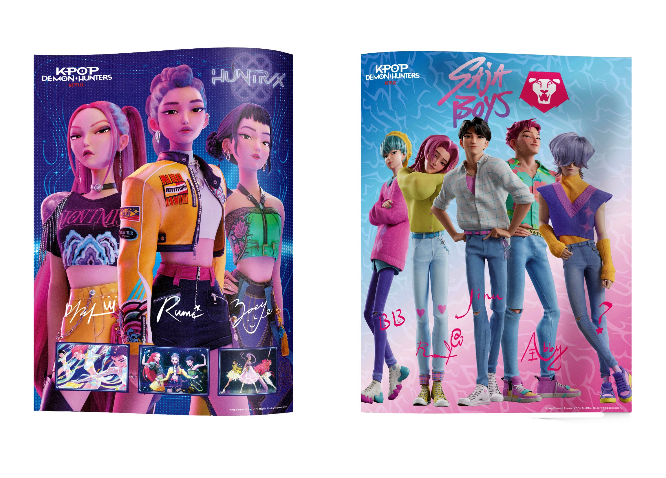 Stickeralbum K-Pop Demon Hunters M 2 Blind Bags