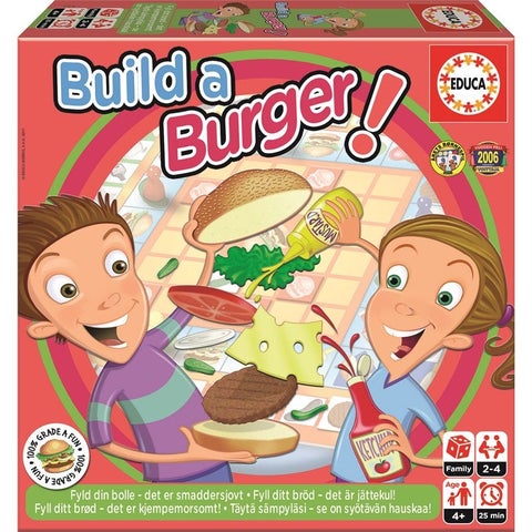 Spill Build A Burger