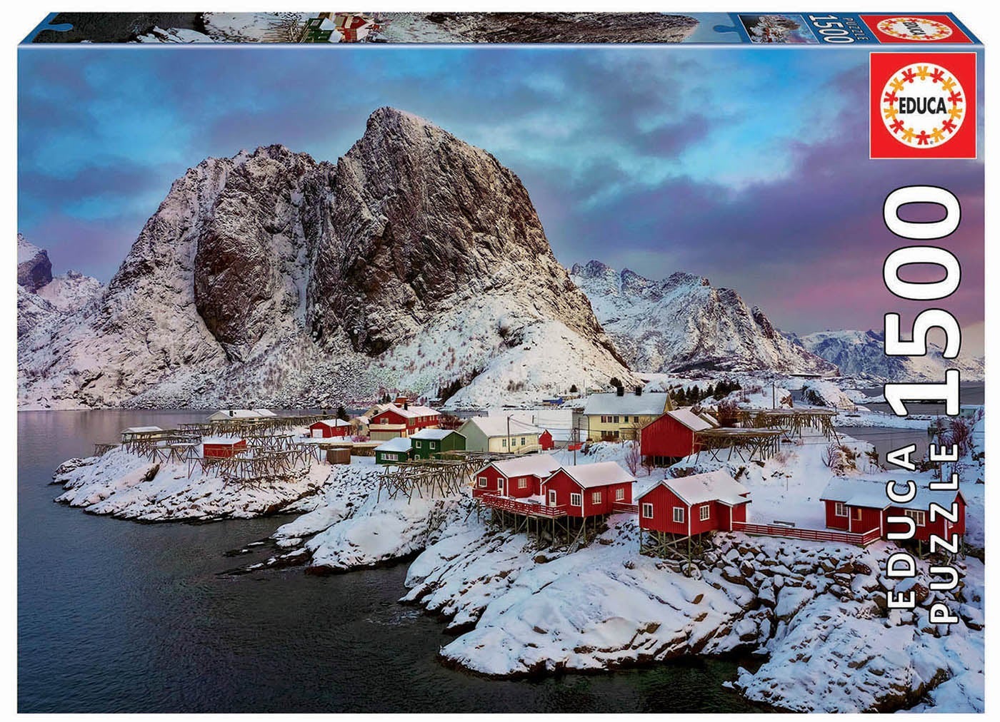 Puslespill 1500 Norge Lofoten Island Educa