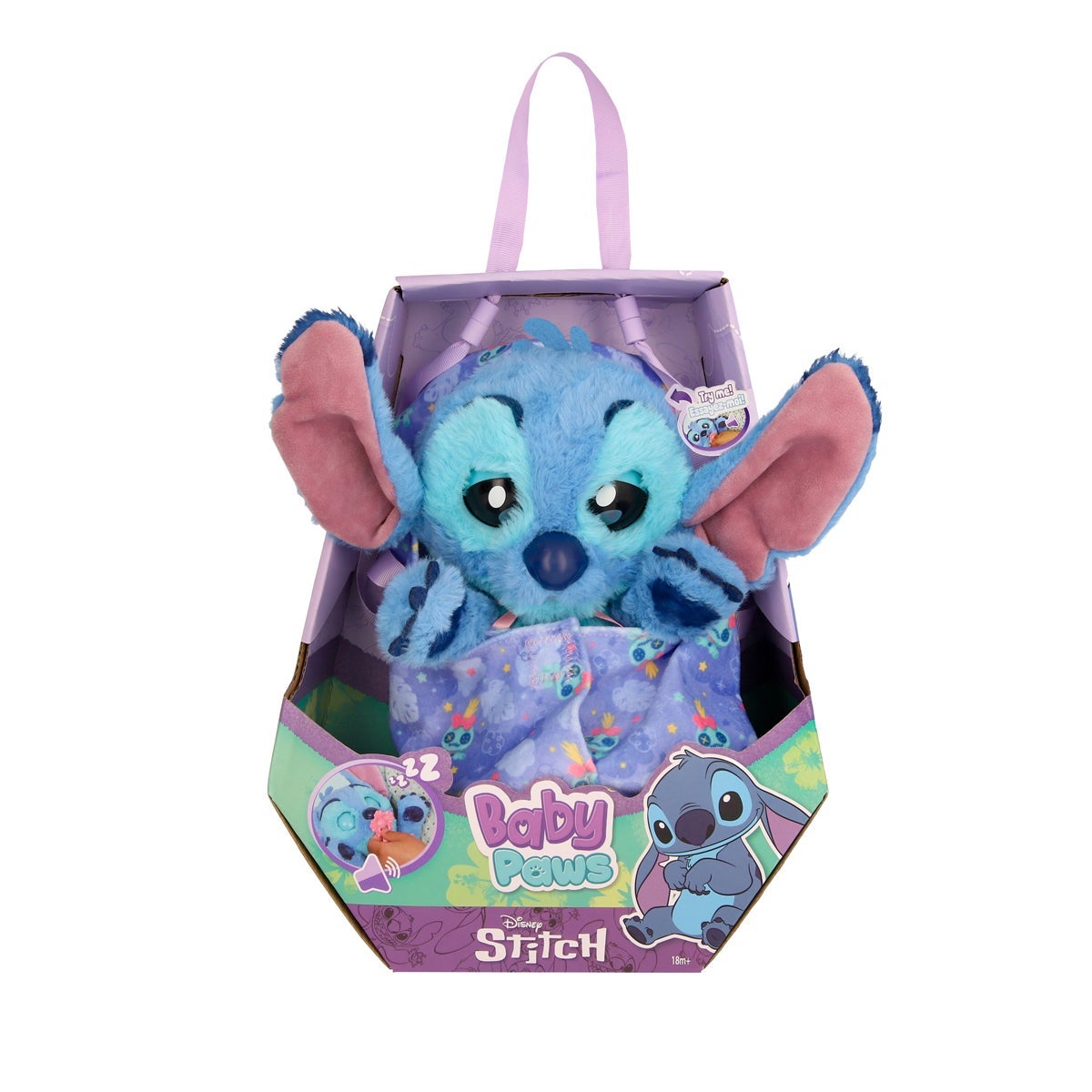 Mykdyr Baby Paws Stitch 24cm