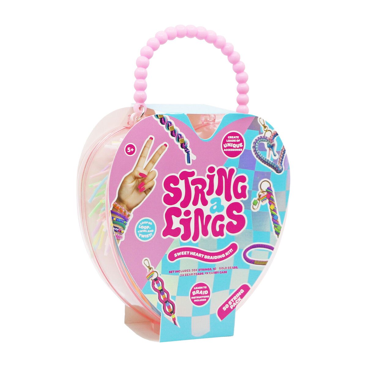 Hobby Stringalings 50 Pk I Heart Flette