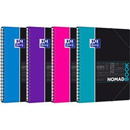 NOTATBOK OXFORD NOMAD A4+ LINJER ASS