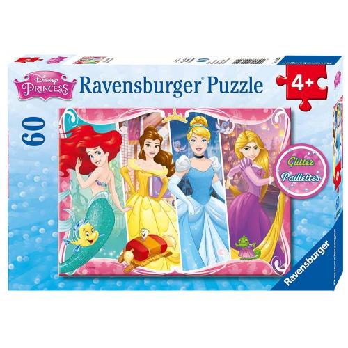 Puslespill 60 Disney Prinsesser Ravensburger - Ravensburger