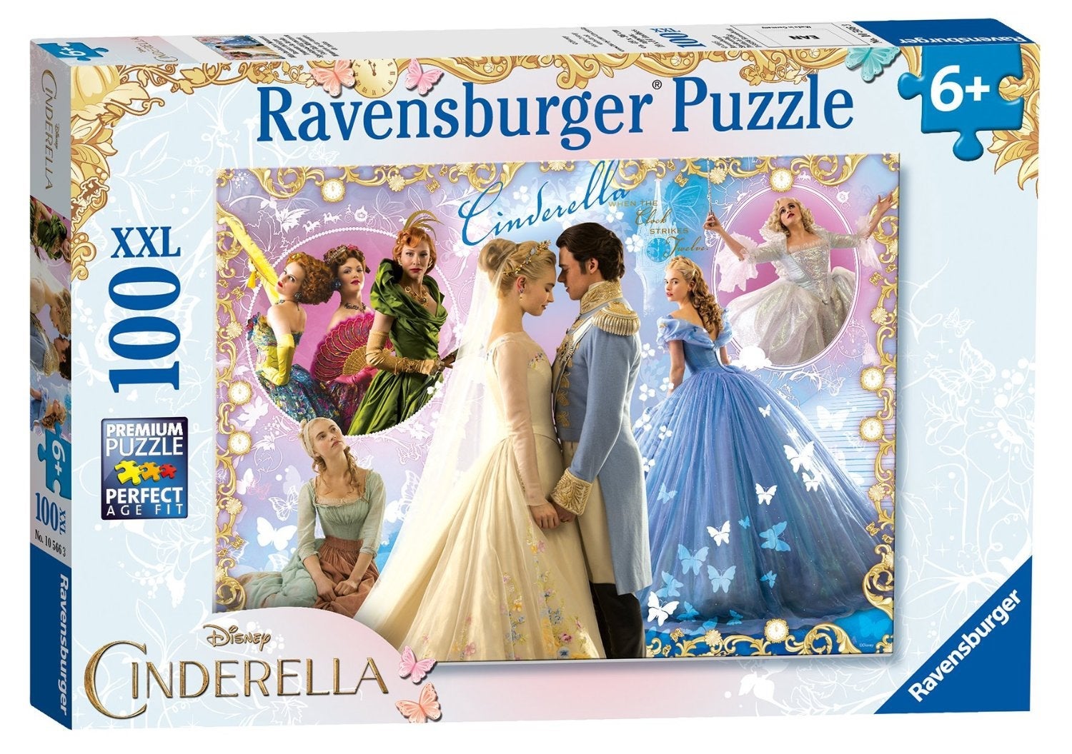 Puslespill 100 Disney Askepott Ravensburger - Ravensburger