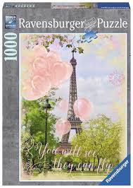 Puslespill 1000 Eiffel Tower Ravensburger - Ravensburger