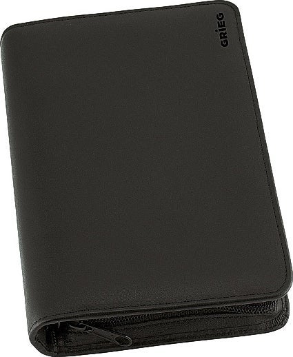 PLANLEGGER GRIEG CLASSIC A6 GLIDLÅS SORT