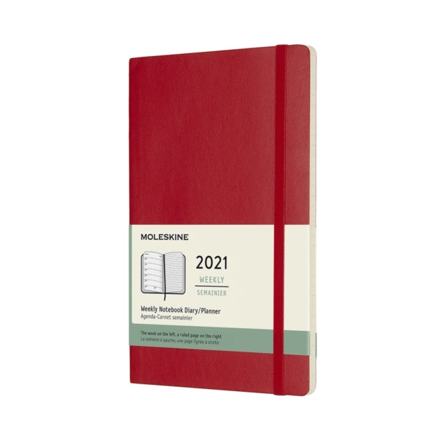 MOLESKINE WKLY NTBK PLANNER 2021 12M SOF