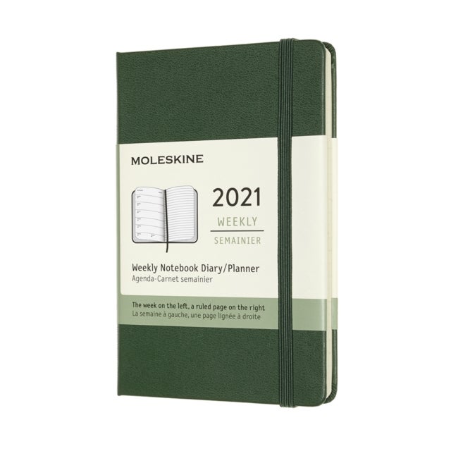 MOLESKINE WKLY NTBK PLANNER 2021 12M HAR