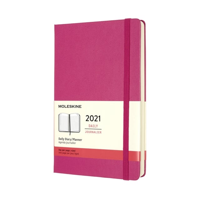 MOLESKINE DAILY PLANNER 2021 12M HARD L