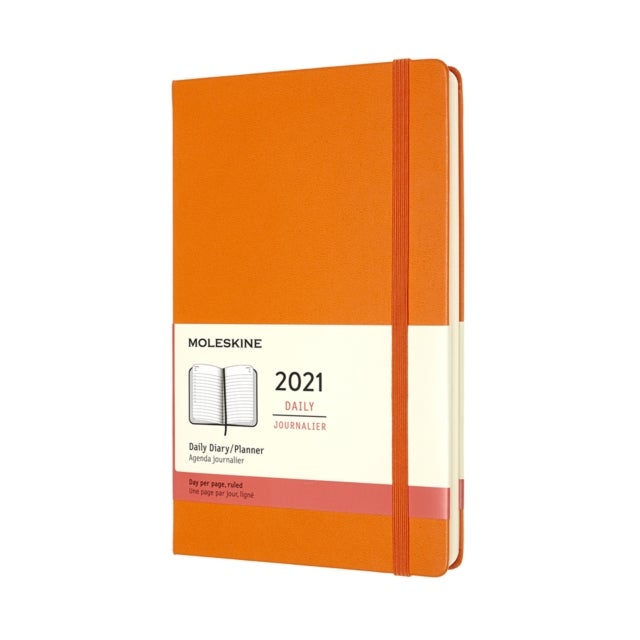 MOLESKINE 12M DAILY PLANNER 2021 HARD L