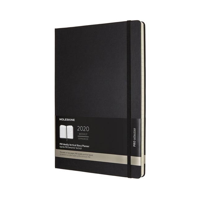MOLESKINE WKLY VERT PRO PLANNER 2020 12M