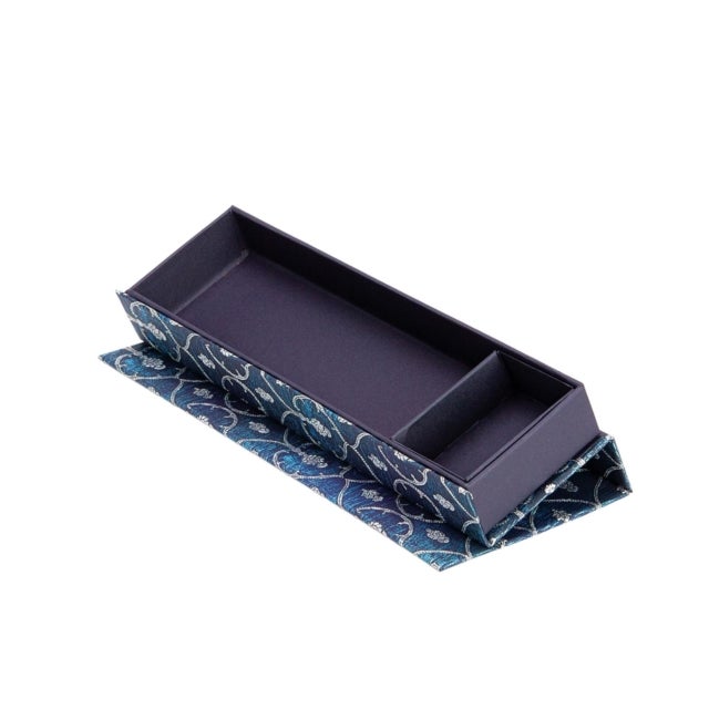 PENCIL CASE BLUE VELVET
