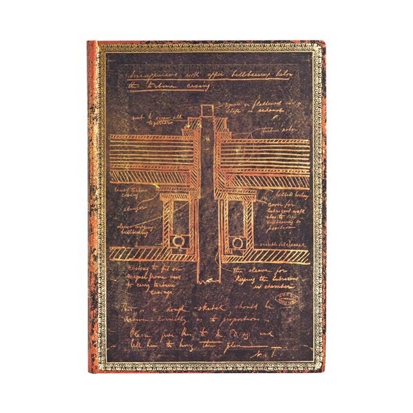 NOTATBOK PAPERBLANKS TESLA FLEXIS MIDI L