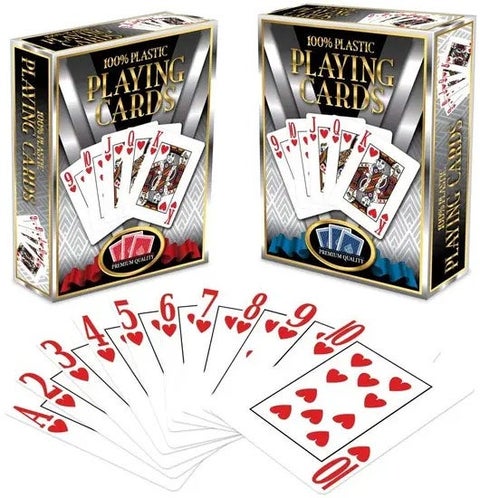 Kortspill Classic Games Plastic Cards