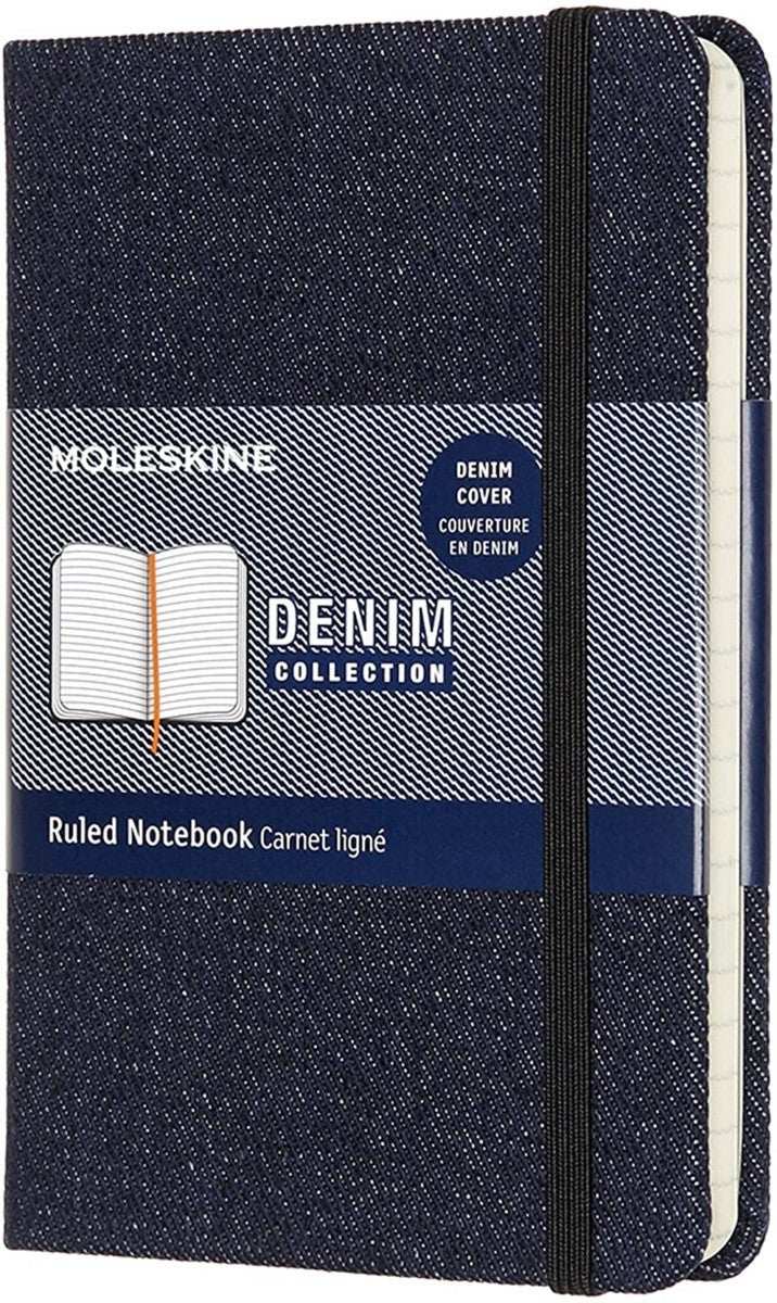 Moleskine Lmt Coll Denim Pct Rul Pr Blue