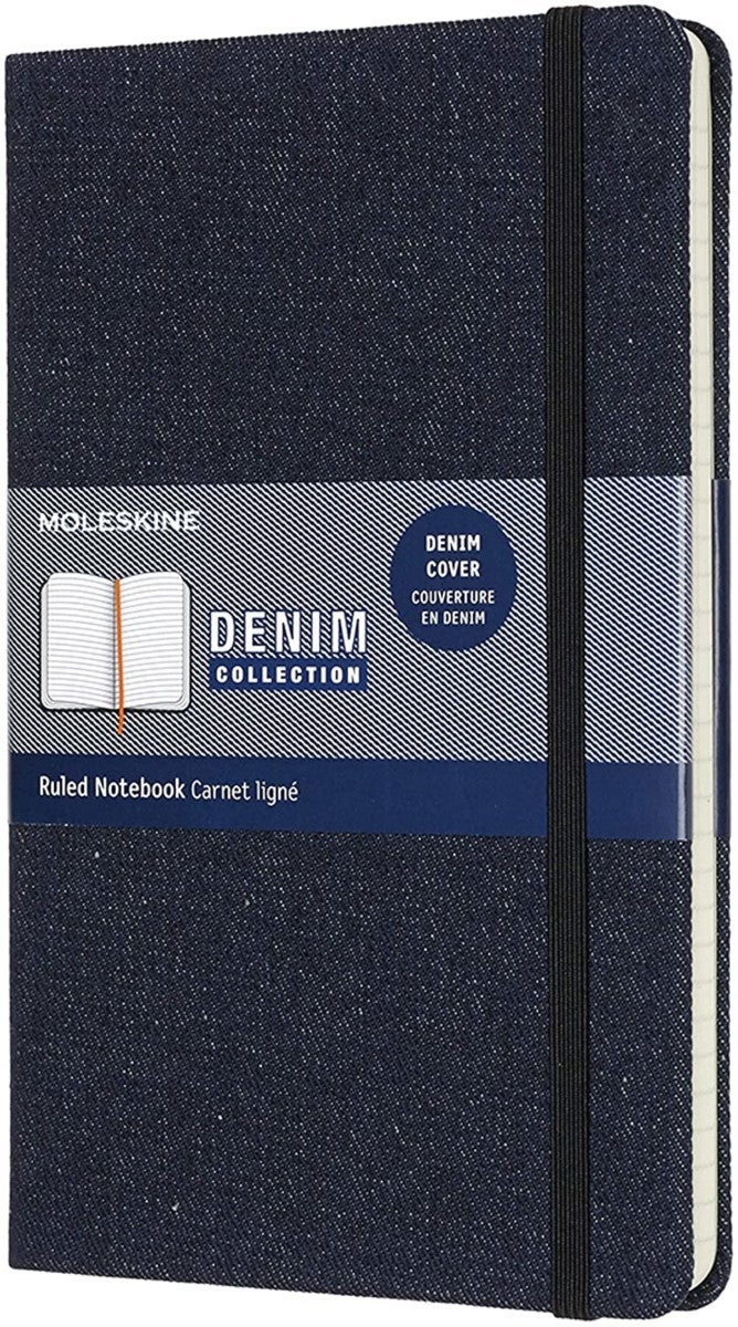Moleskine Lmt Coll Denim L Rul Pr Blue