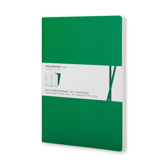 MOLESKINE NOTATBOK LINJERT GREEN L (2)