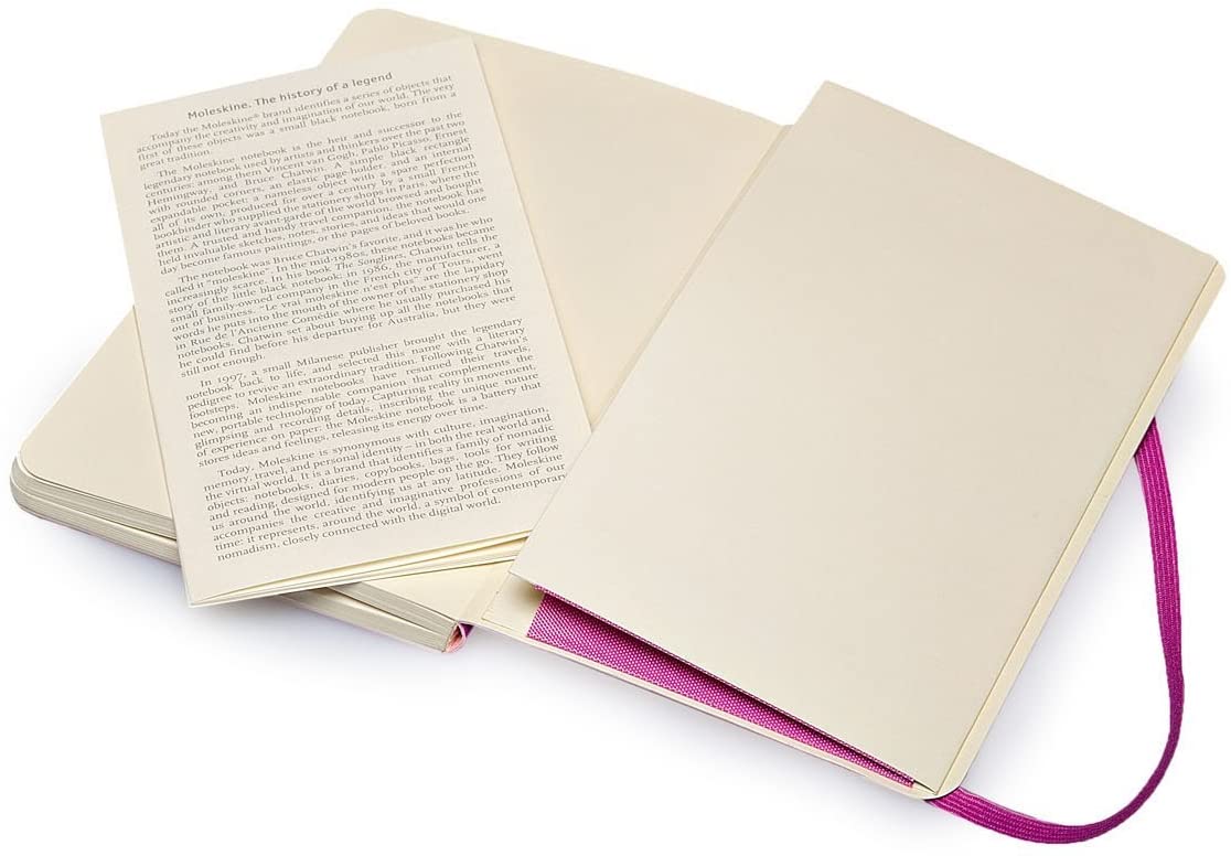 MOLESKINE NOTATBOK MYK LINJERT PURPLE PKT