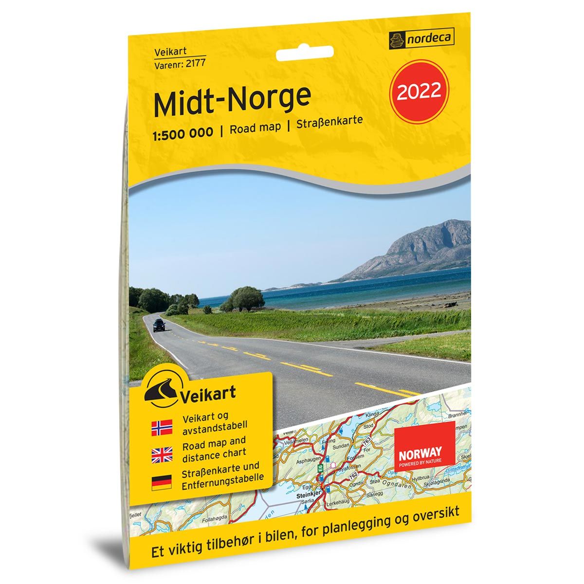 Veikart Midt-Norge - Veikart Norge