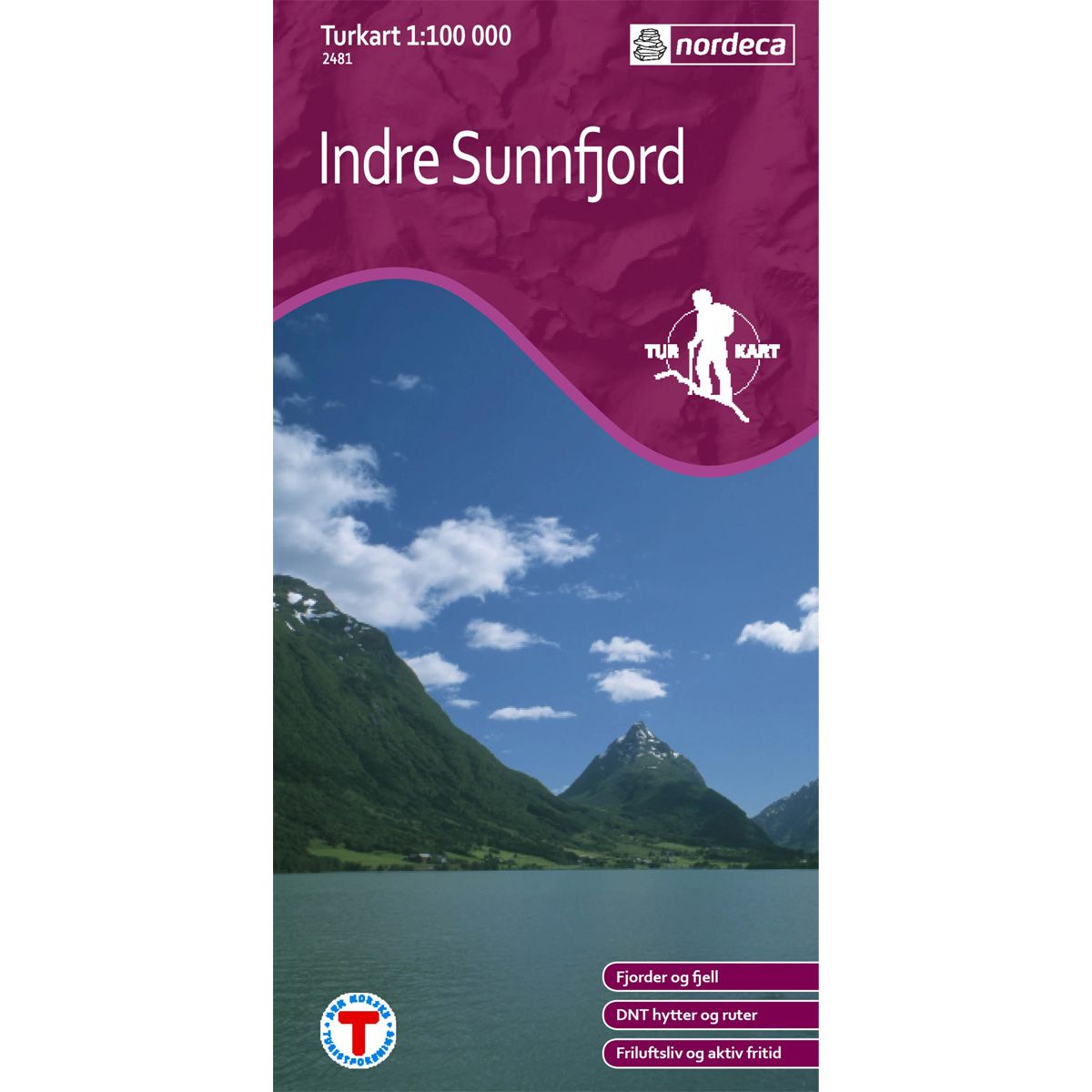 Indre Sunnfjord - Turkart 1: 100 000