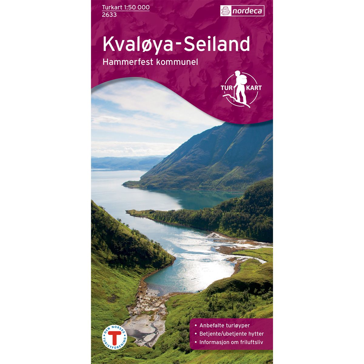 Kvaløya - Seiland - Turkart 1: 50 000