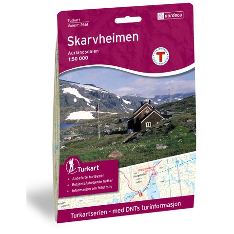 Skarvheimen 1:50 000 - Turkart 1: 50 000