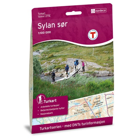 Sylan Sør - Turkart 1: 100 000