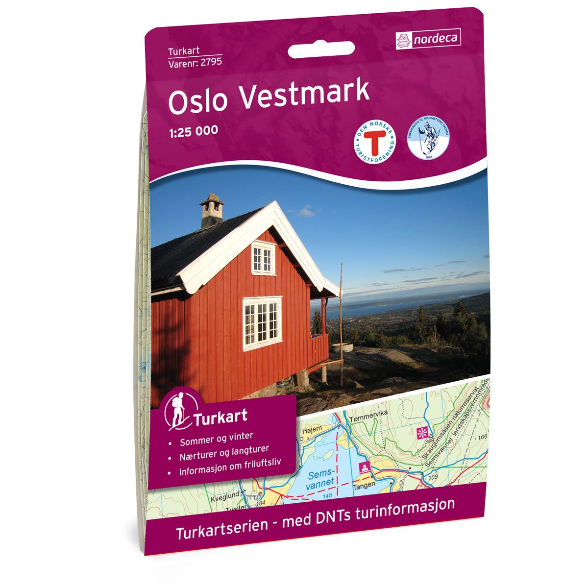 Oslo Vestmark - Turkart 1: 25 000
