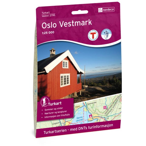 Oslo Vestmark - Turkart 1: 25 000