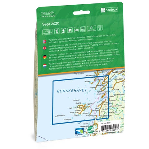 Vega 1:50 000 - Topo 3000