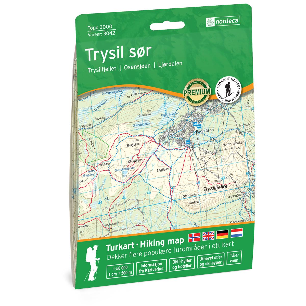 Trysil Sør 1:50 000