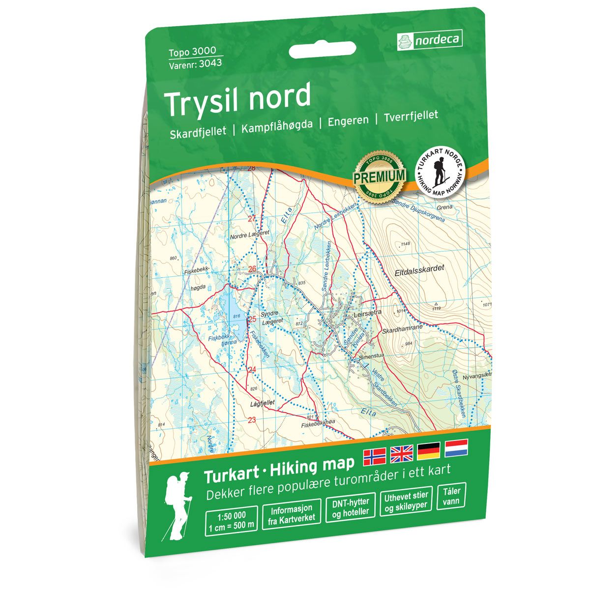 Trysil Nord 1:50 000