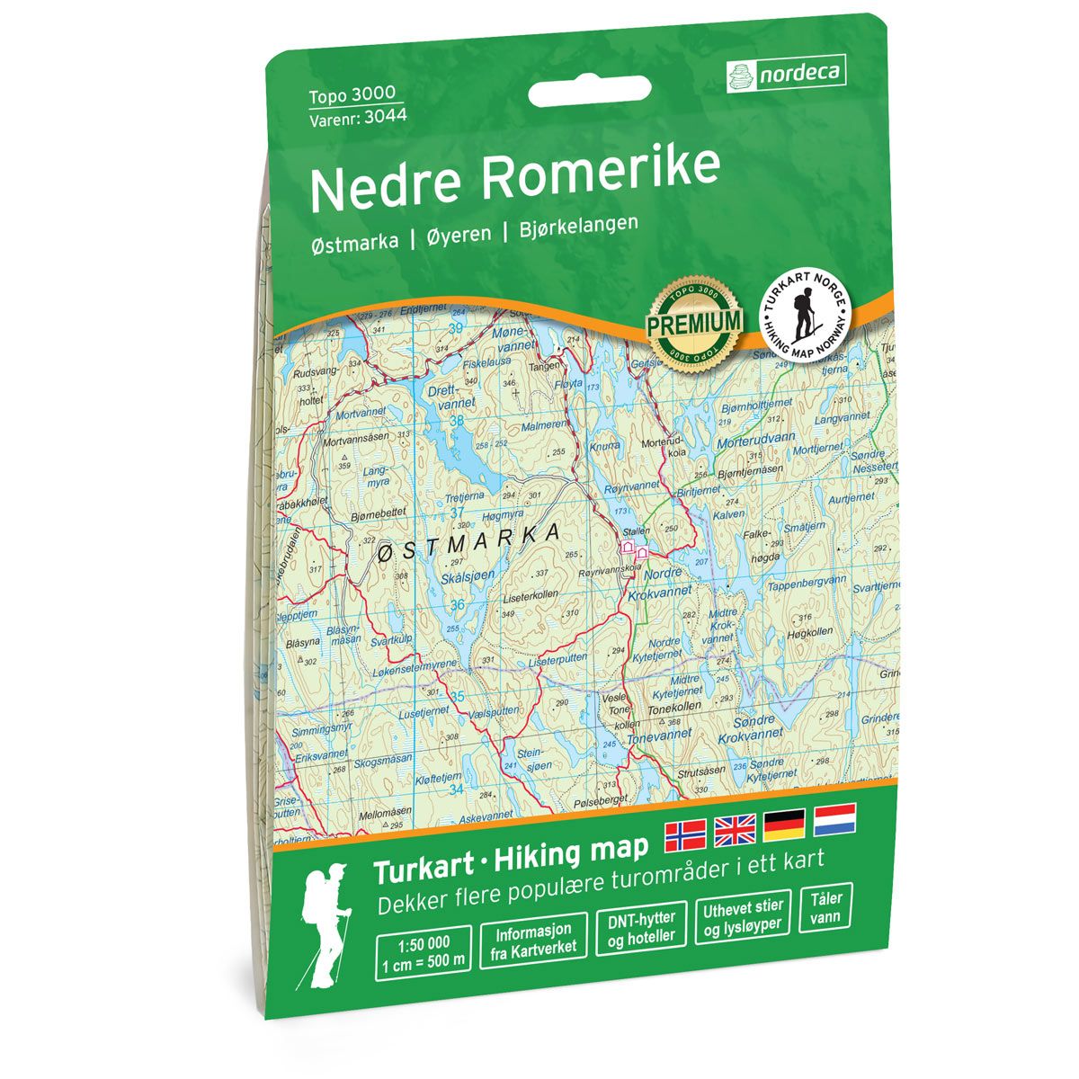 Nedre Romerike 1:50 000