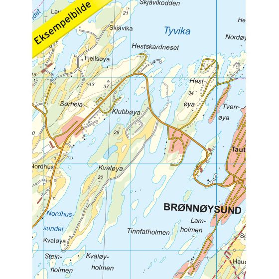 Brønnøysund 1:25 000