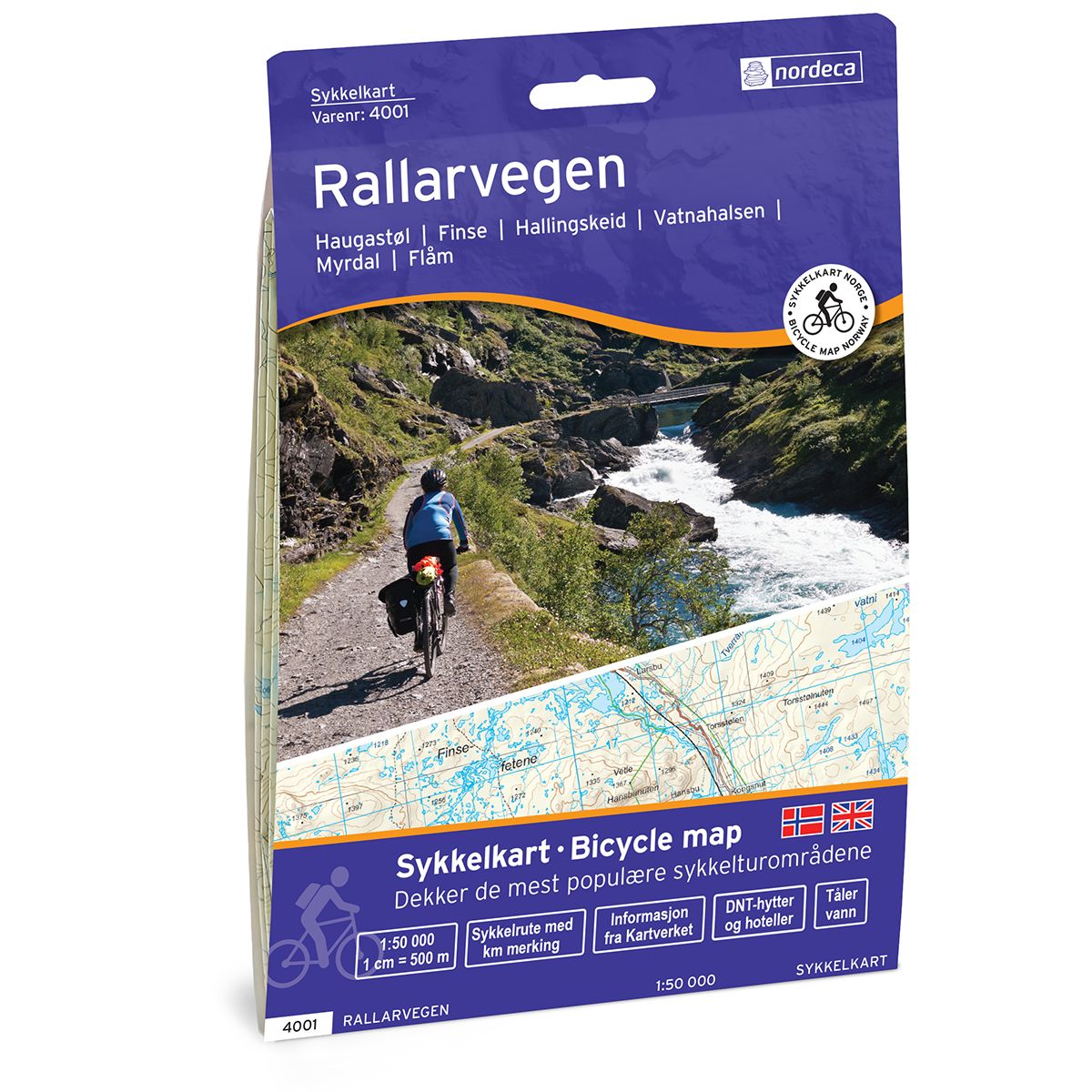 Rallarvegen 1:50 000