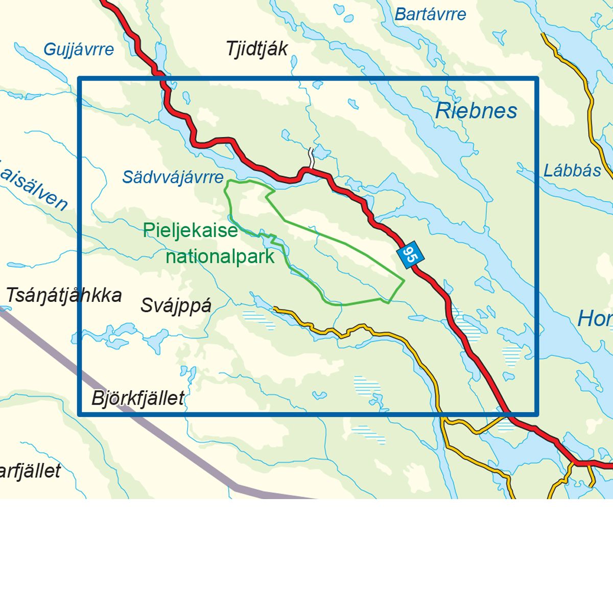 Kungsleden-Jäkkvik 150 000