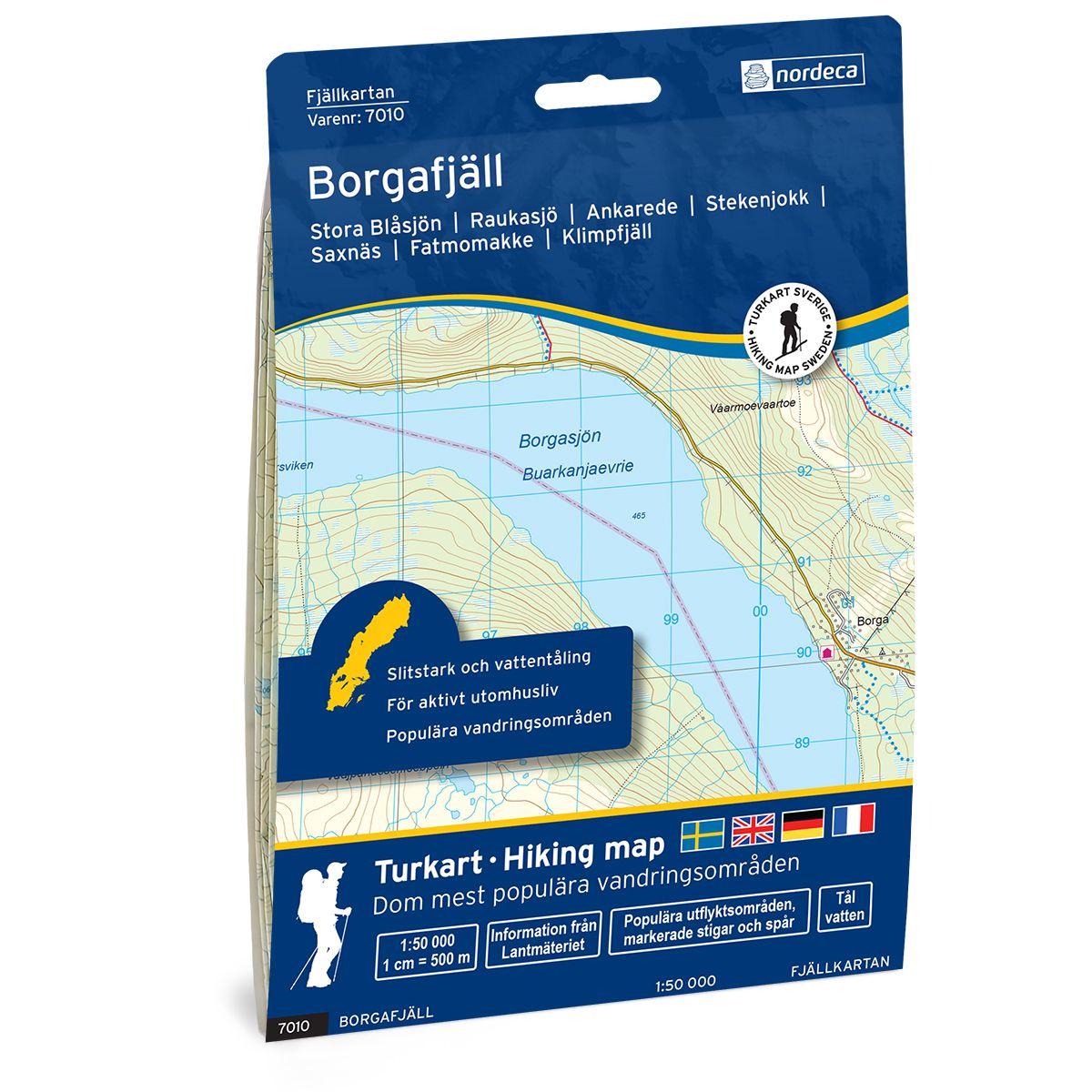 Borgafjäll 1:50 000