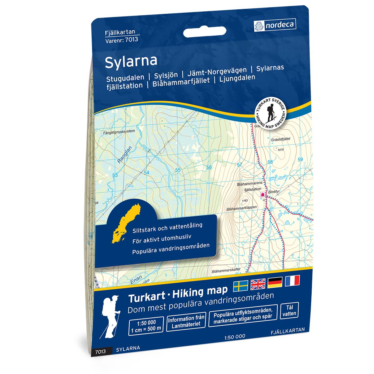 Sylarna 1:50 000