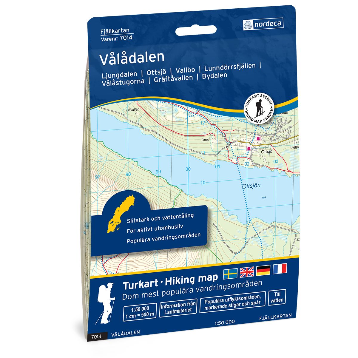 Vålådalen 1:50 000