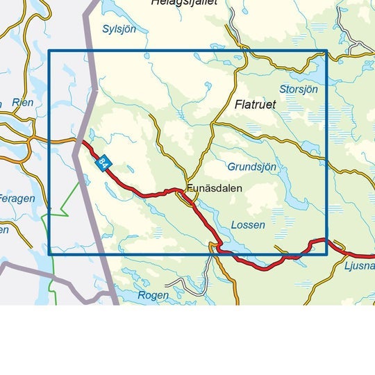Funäsfjällen 1:50 000