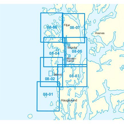08-Haugesund-Langenuen - Båtsportkart