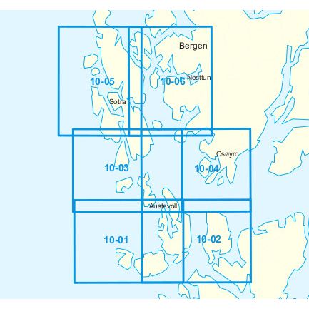 10-Selbjørnsfjorden-Bergen - Båtsportkart
