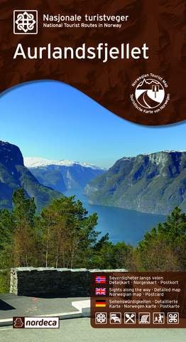 Nasjonale turistveger - Aurlandsfjellet - 1:50 000