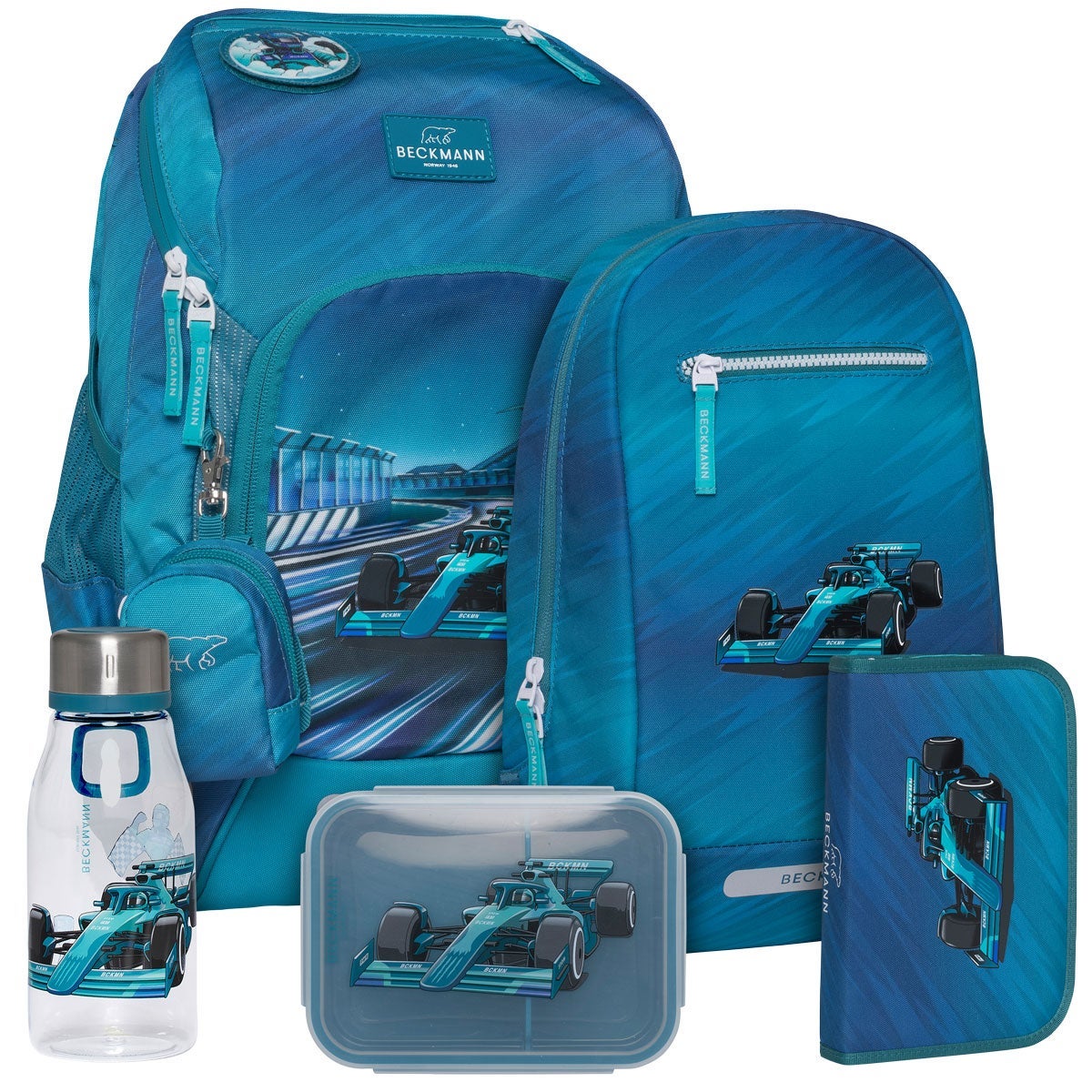 Pakke skolesekk 1.kl Racing Active Air FLX - Beckmann